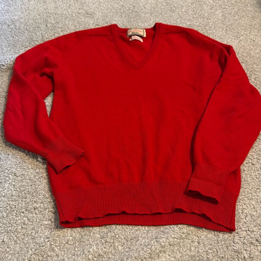 Vintage Alan Paine 100% cashmere sweater